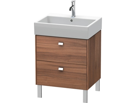 Mueble de aseo DURAVIT Brioso de 58,4 x 45,9 cm 2 extraíbles incl. hueco para sifón y delantal para lavabo Vero Air 235060