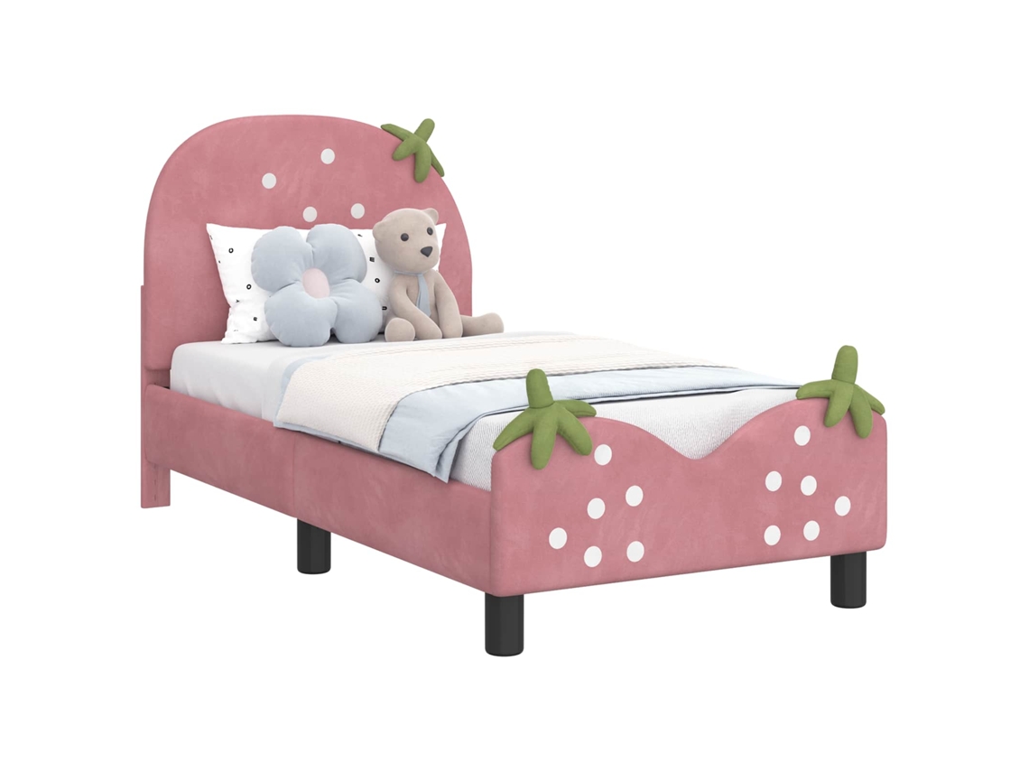 Maison Exclusive - Estructura De Cama Para Niños Pequeños Con Cabecera 70 X 140 Cm