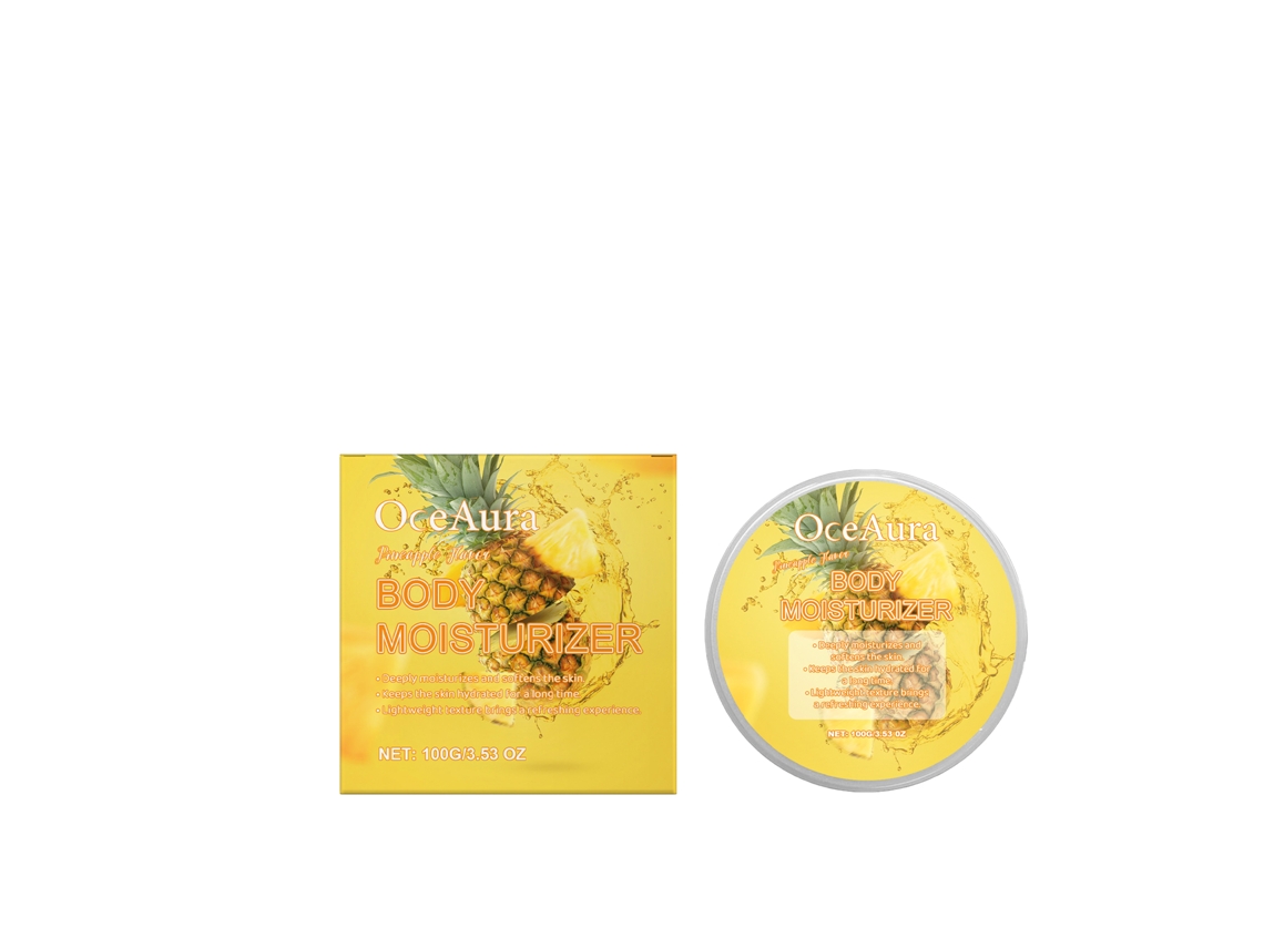 Crema hidratante de piña