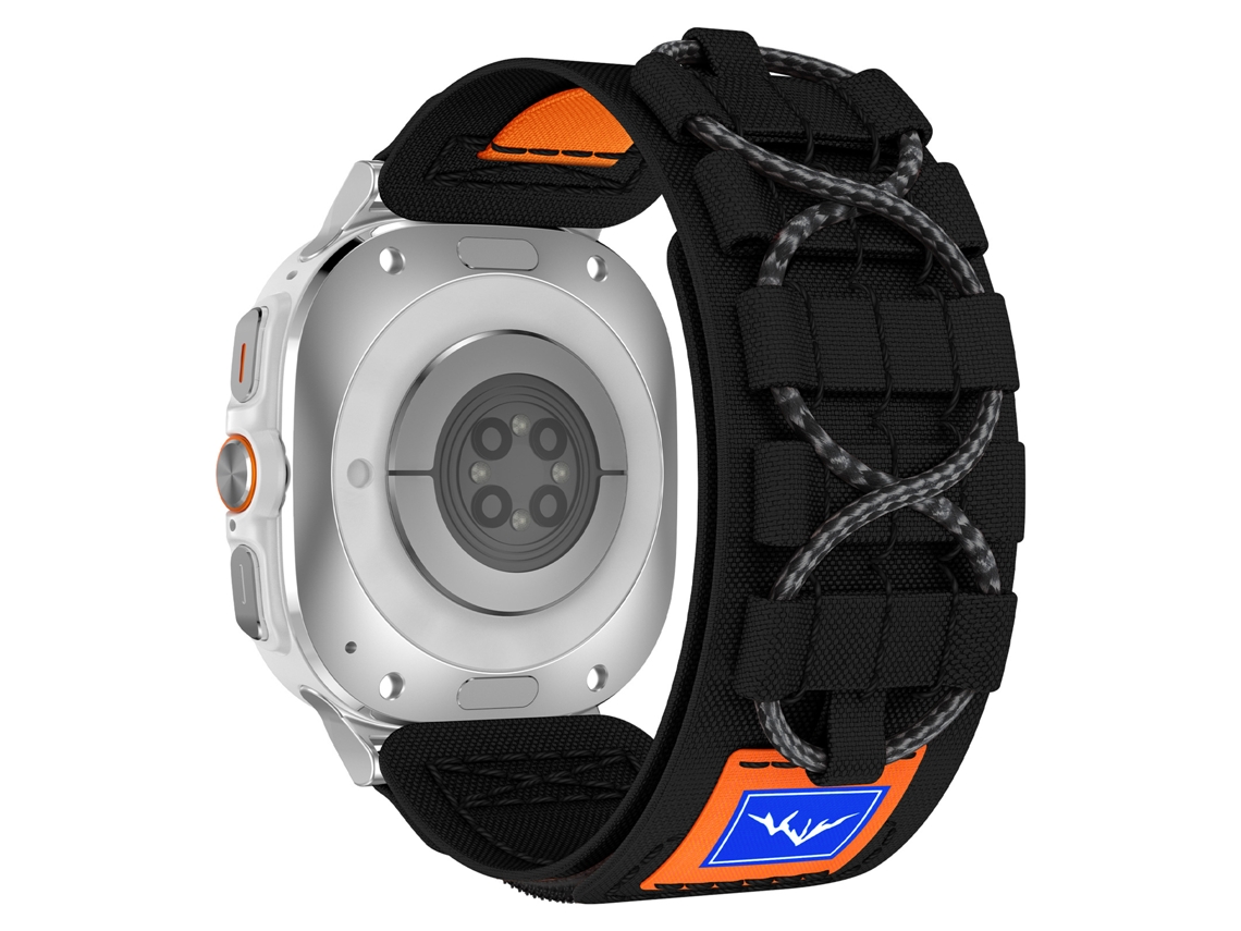 Pulsera para Samsung Galaxy Watch Ultra 47 mm Negro Plata XIAOMOYU