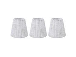 2026-3pcs Abat-jour De Tissu Vintage Exquis À Haute Transmissivité, Clip-on, Remplacement Pour Salon Chambre