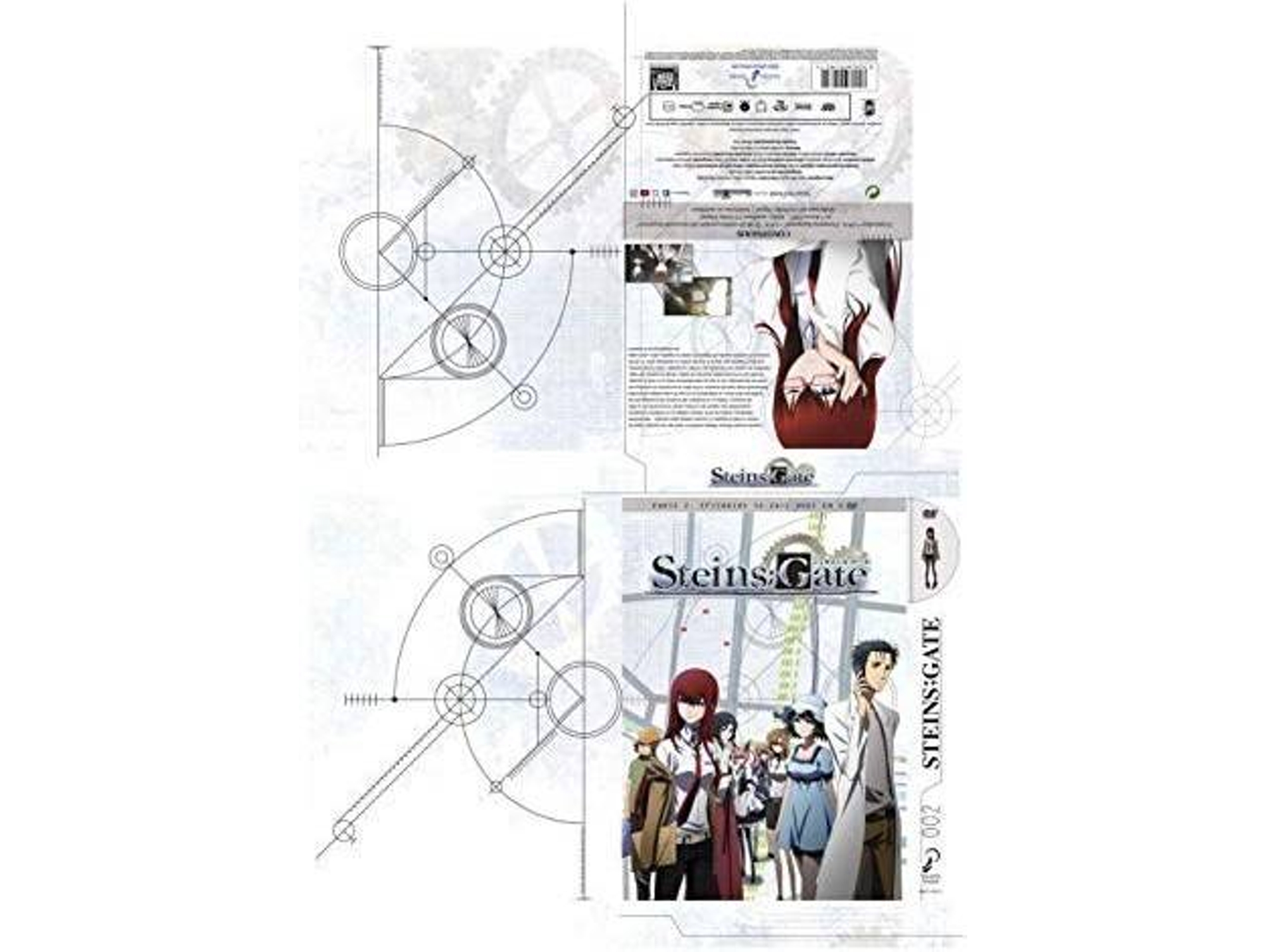 DVD Steins Gate Episodios 13 A 24 (Parte 2)
