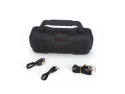 Altavoz Bluetooth Portátil Con Luz Led, Radio Fm, Inalámbrico Para Exteriores Ak-355