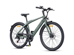 Bicicleta eléctrica de fibra de carbono Engwe N1 Air, 36 V, 10 Ah, 250 W, 25 km/h, 100 km, color verde