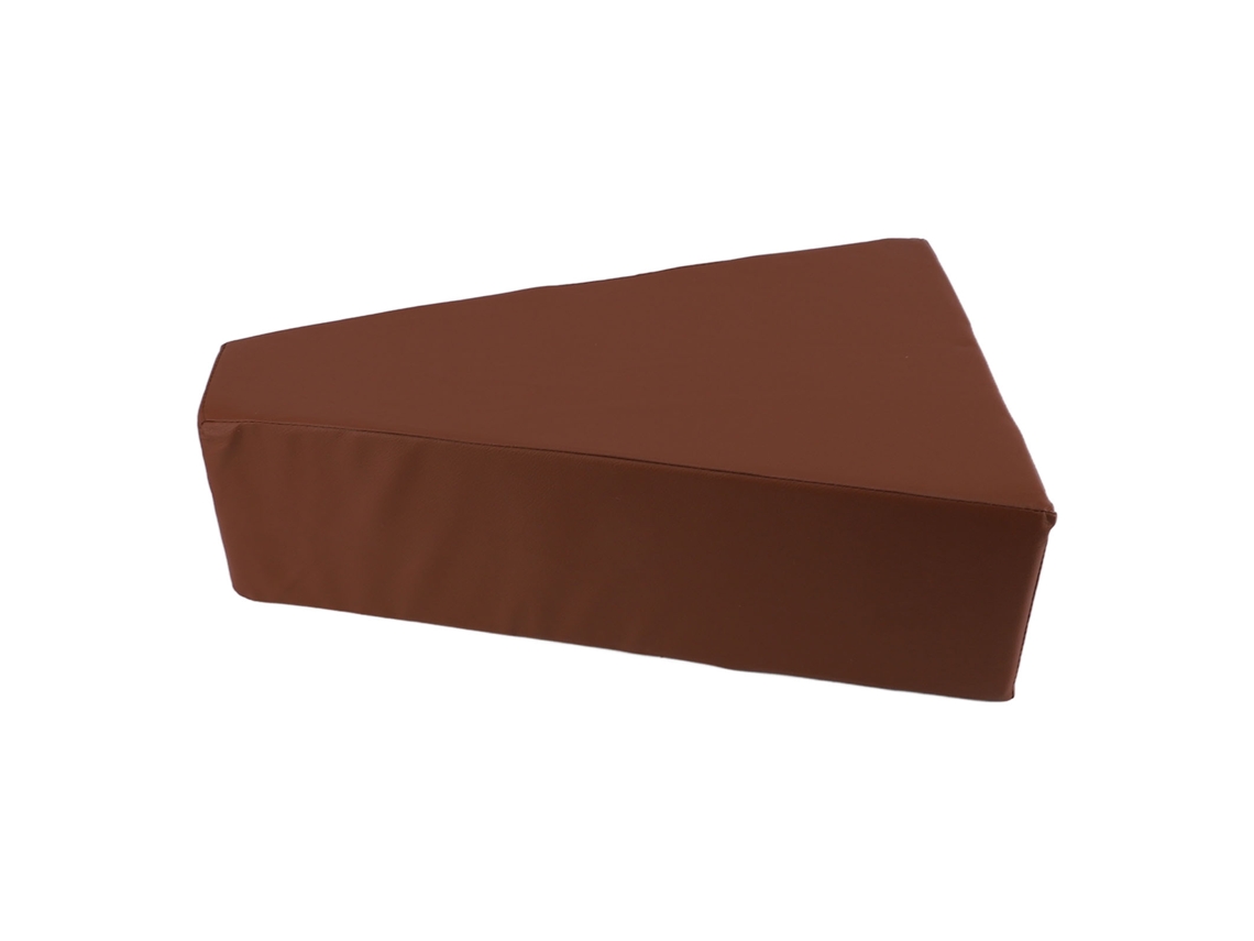 Almohada de posición trapezoidal portátil con correa, esponja suave y cómoda, almohada trapezoidal para la silla, almohada para la parte inferior de la pierna