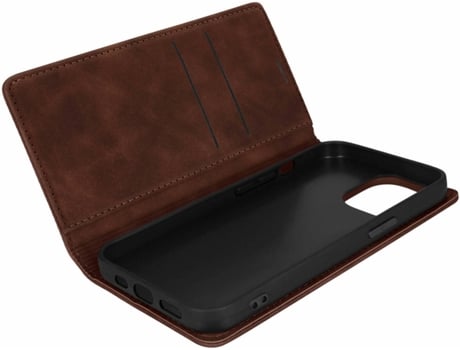 Funda Apple iPhone 13 Pro AVIZAR con Tarjetero (Marrón)