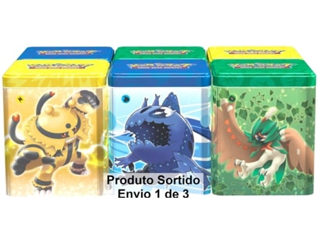 Juego de Cartas POKEMON Stacking Tin (Edad Minima: 6 años)
