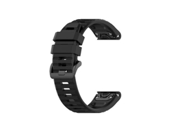 Correa Para Garmin Fenix 5 Correa De Reloj De Silicona Negra CHRUI