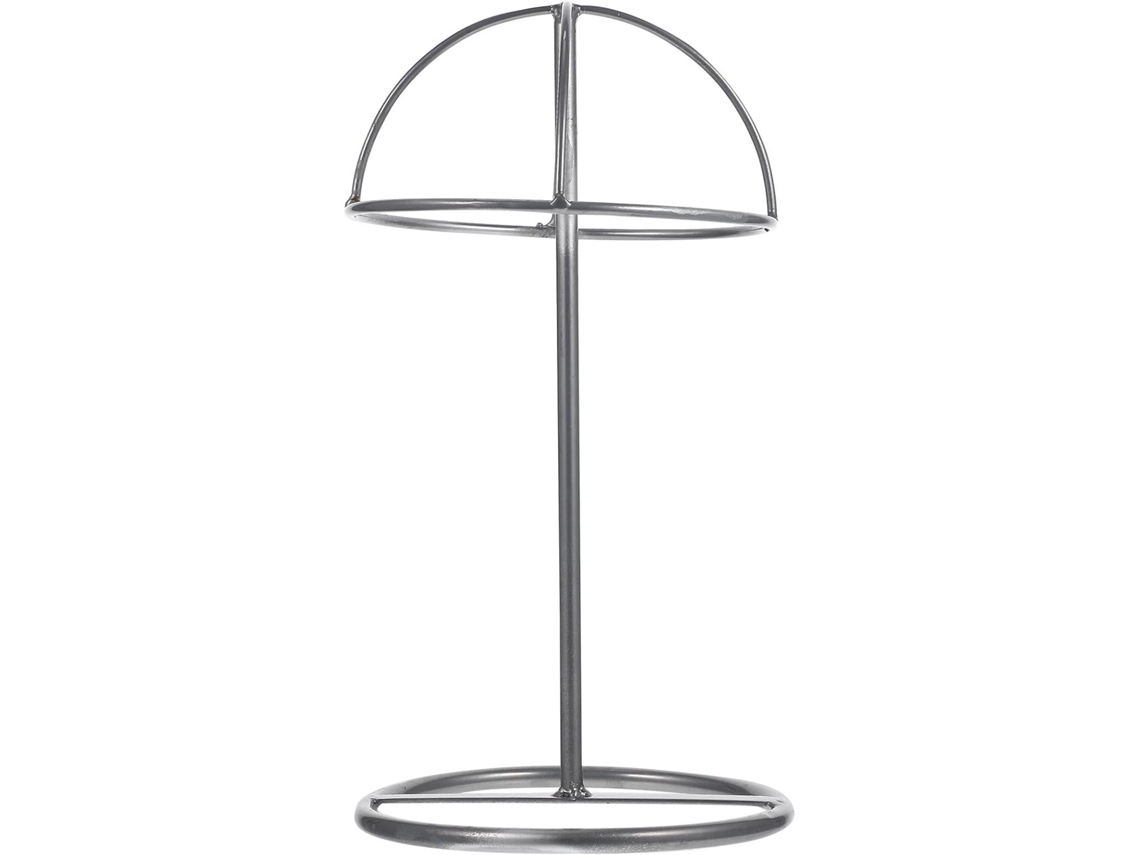 Soporte Hierro Pelucas Estable Perchero Independiente Expositor Hogar Tienda Base