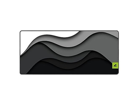 Material de la alfombrilla de ratón para juegos gris/negro: Stoff Naturgummi Skiller Sgp30 Xxl D5