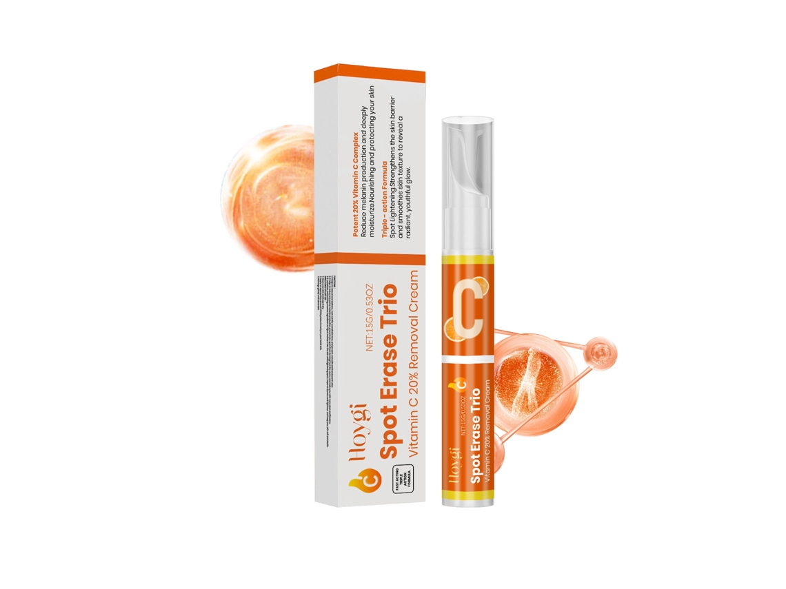 Crema blanqueadora con vitamina C, quitamanchas oscuras