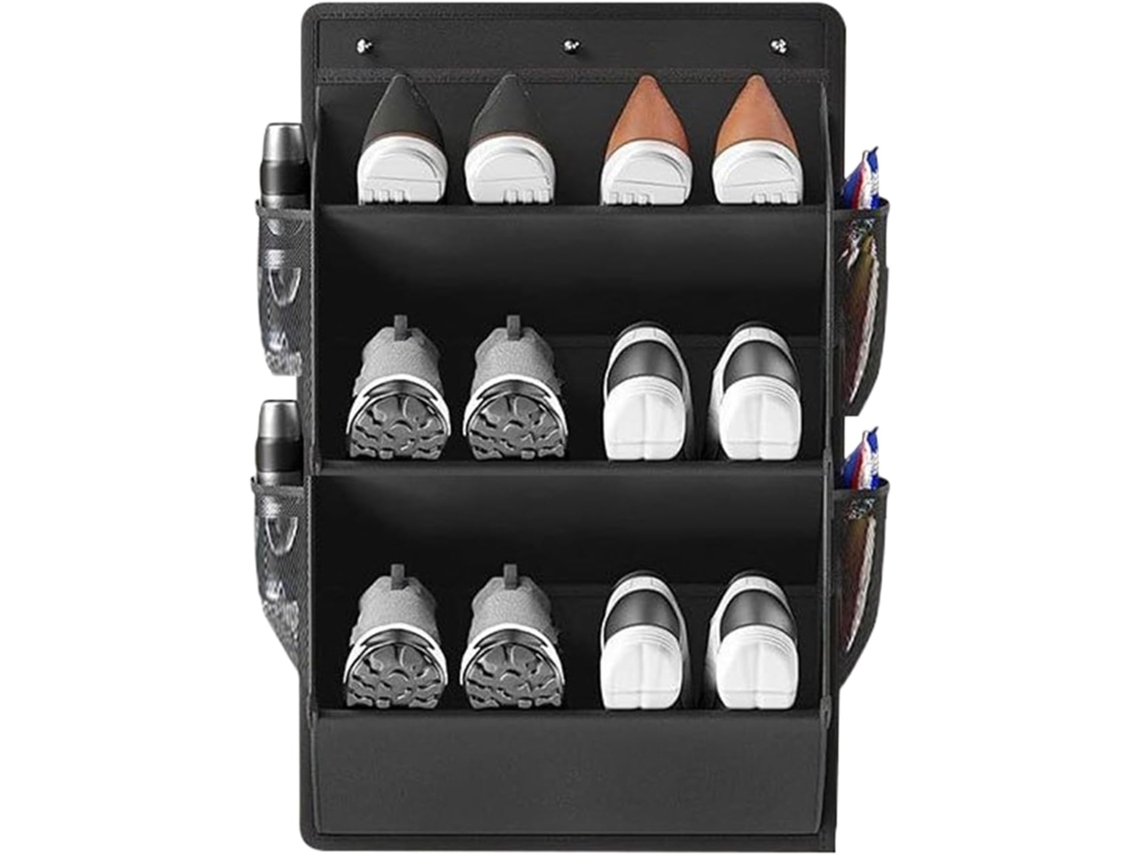 Organizador Zapatos Autocaravanas Estrecho 3 Niveles Zapatero Pared Pasillo Lavadero Dormitorio Vestidor