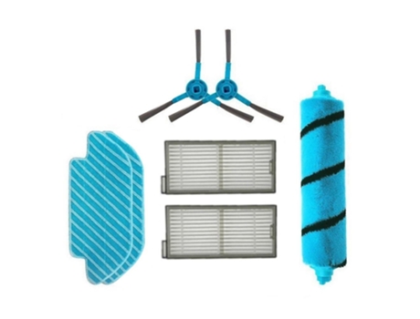 7 peças de reposição da escova lateral do filtro hepa para cecotec conga 6090