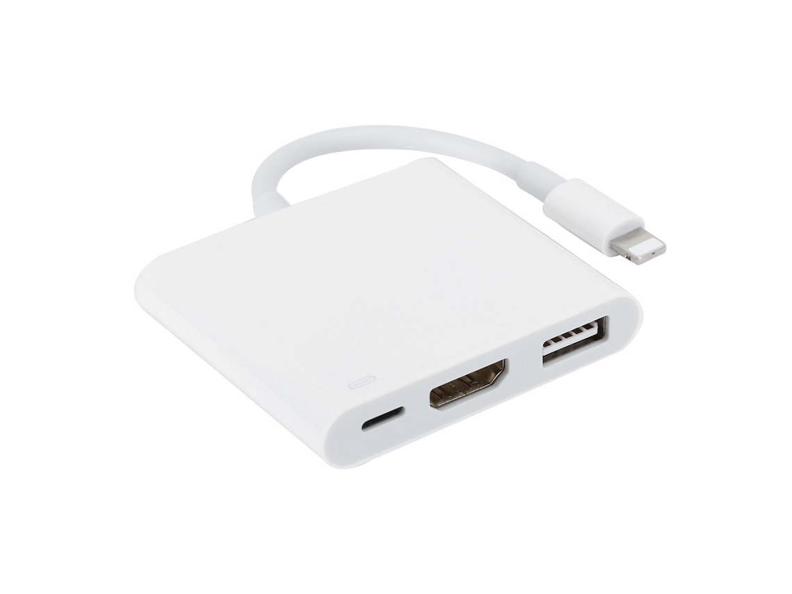 Conversor (adaptador Hdmi Adaptador Usb) Conversor Três-em-um Para Apple Para Hdmi