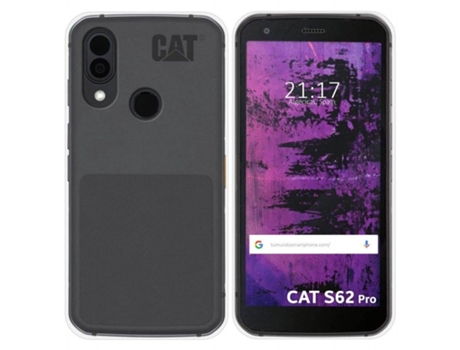Carcasa CAT S62 Pro TUMUNDOSMARTPHONE Silicona Transparente