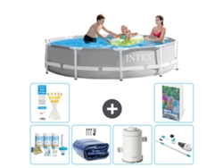 Intex Piscina Prism Frame Redonda - 305x76 Cm - 7-peças S136