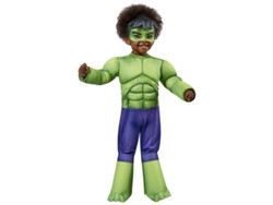 Disfraz de lujo para preescolar de Hulk para bebé, 98 cm, Rubies