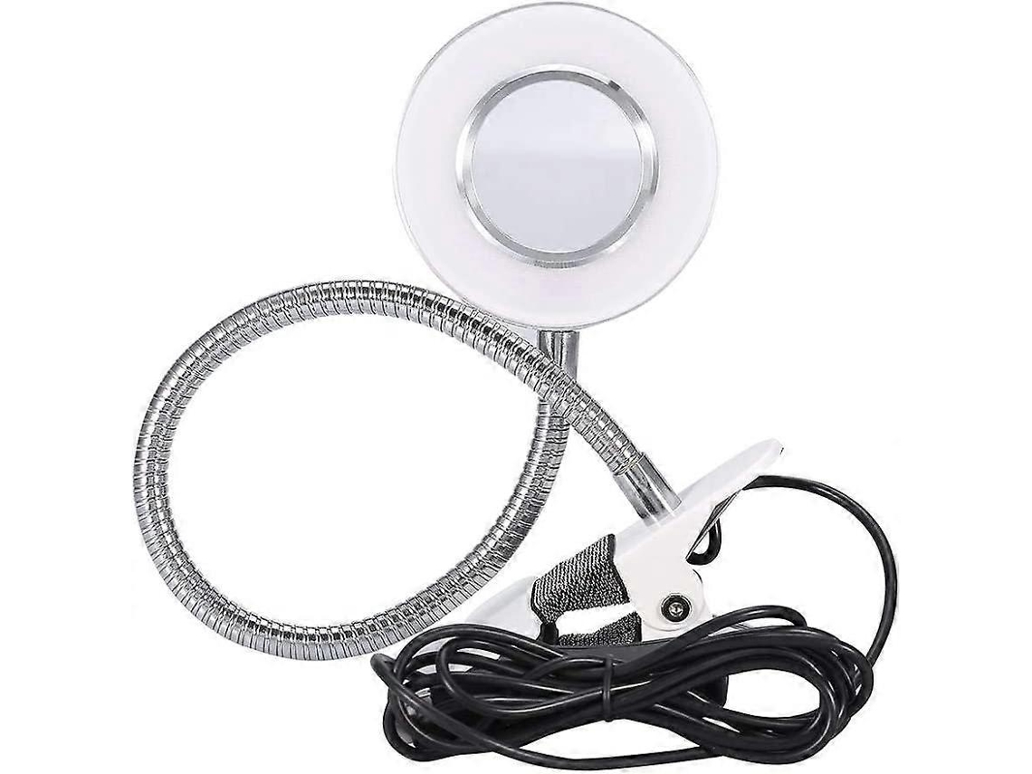 Rebe-lámpara De Mesa Clip Led Flexibler Gooseneck Luz Fría Usb Para Tatuaje Cejas Manicura Pestañas Lectura Skincare
