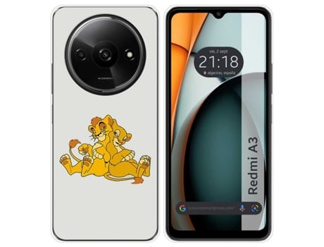 Funda para Xiaomi Redmi A3 TUMUNDOSMARTPHONE Silicona Multicolor