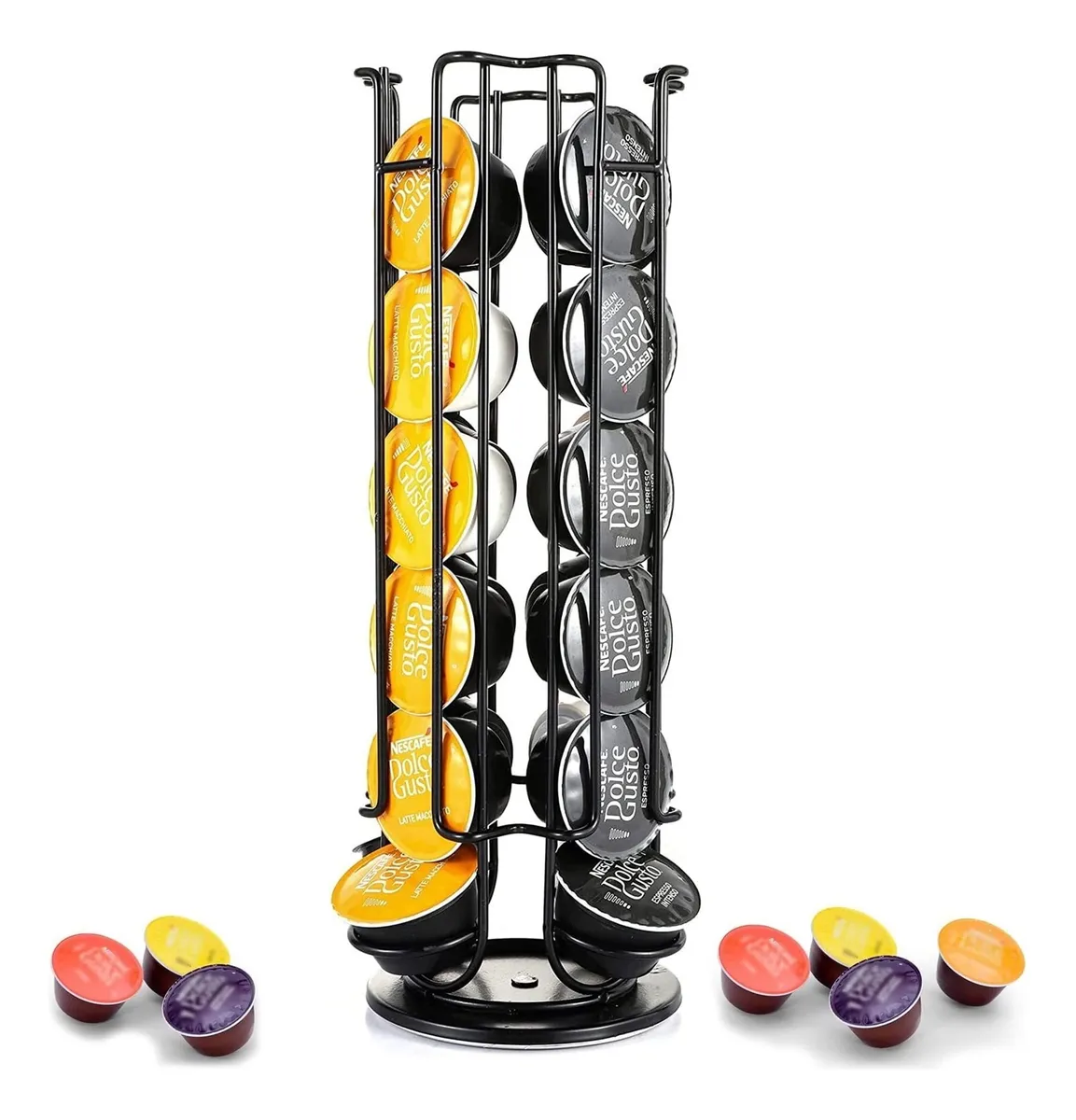Soporte giratorio para cápsulas de café