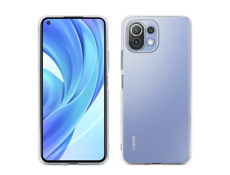 Funda Recycletek Soft para Xiaomi 11 Lite 5G Ne11 Lite 5G MUVIT Plástico Transparente