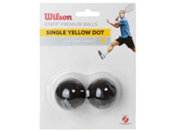 Pelotas de Squash WILSON (one size - Negro)
