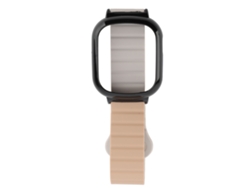 Correa Magnética Para Reloj, 4 Correas De Silicona, Bisel De Policarbonato Ajustable, Repuesto De Acero Damasco.