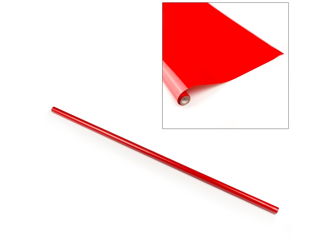 Lámina Termorretráctil Con Diseño De Cuadrícula Roja Y Blanca dancing Wings Hobby, 2 M De Largo, 0,64 M De Ancho, Para Avión Rc De Madera Blasa