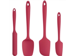 Espátula De Silicio, Conjunto De Espátula, Rojo