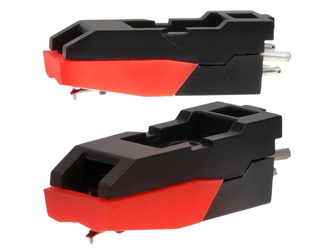 2 Agujas Metálicas Estilo Aguja Para Tocadiscos De Plástico, Accesorio De Aguja Para Fonógrafo Abs
