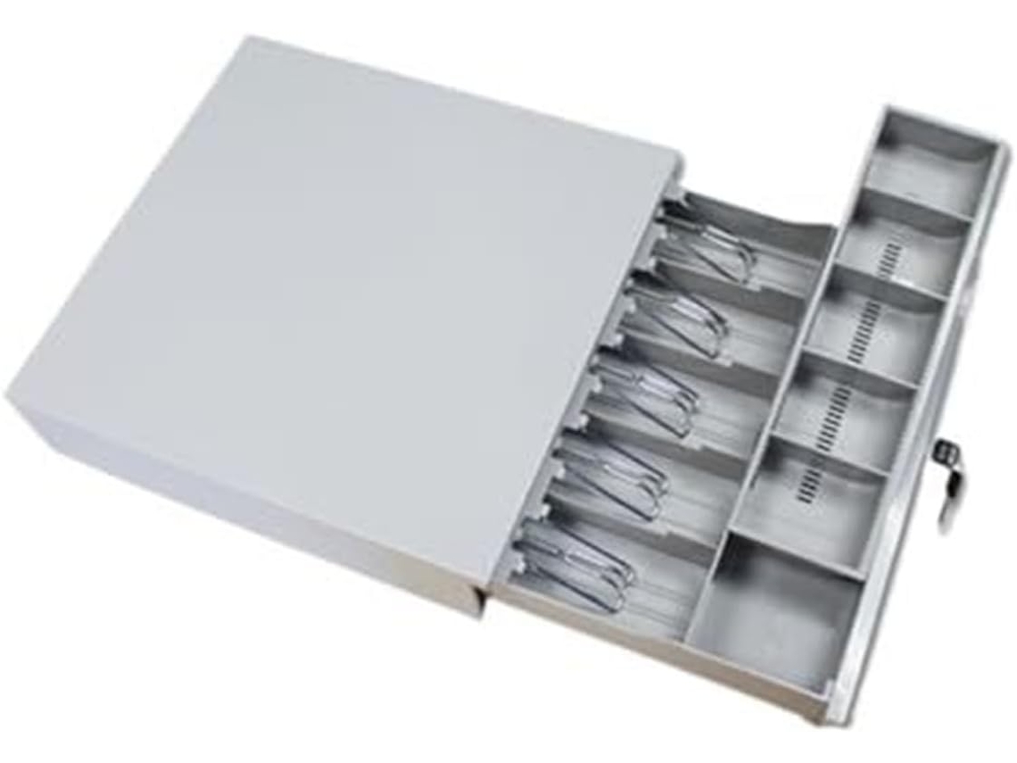 Caja Registradora Con Cerradura Para Pequeños Negocios, Cajón De Acero