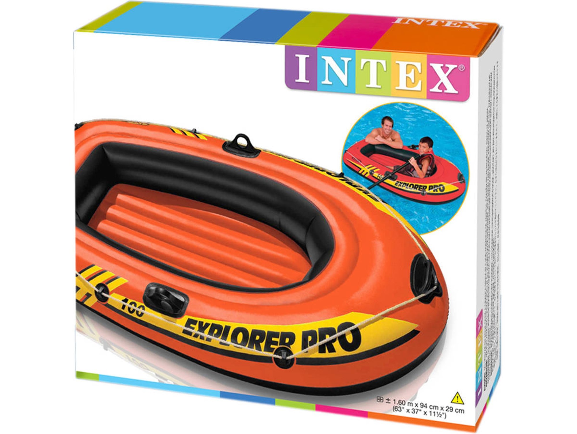 Barca Hinchable INTEX Explorer Pro 100 (160 x 94 x 29 cm)