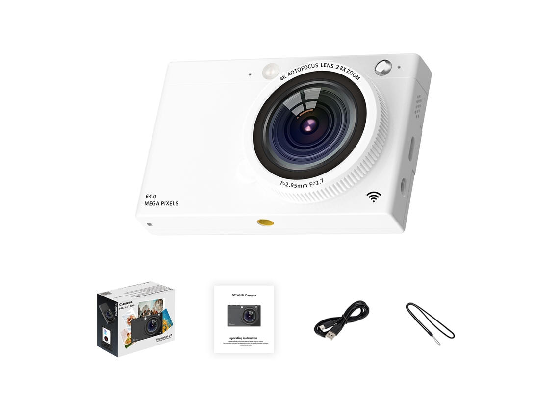 2026-cámara Digital 4k Con Wifi, Ccd, Ideal Para Estudiantes Y Adolescentes, Cámara De Vídeo Digital