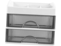 Organizador De Cajones De Plástico, Caja De Almacenamiento Pequeña Para Cajones, Ideal Para Accesorios De Oficina Y Baño.