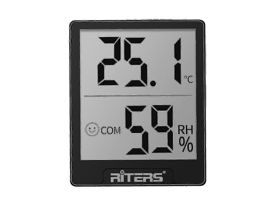 Termômetro E Higrômetro Digital Para Ambientes Internos, Indicador De Umidade E Temperatura.