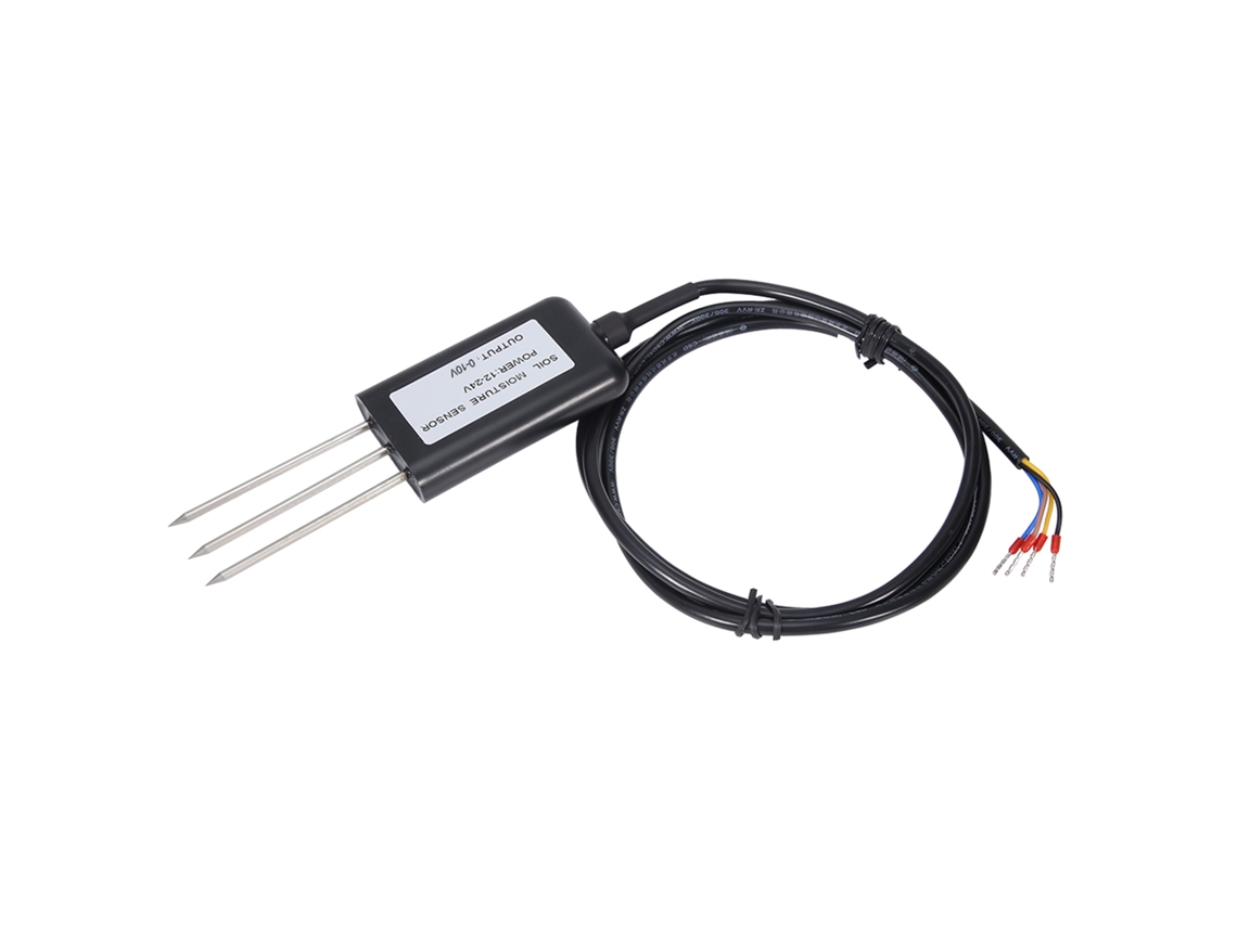 Sensor De Humedad Y Temperatura Del Suelo, Transmisor 0-10v, Ip68 Para Invernaderos Y Jardines.