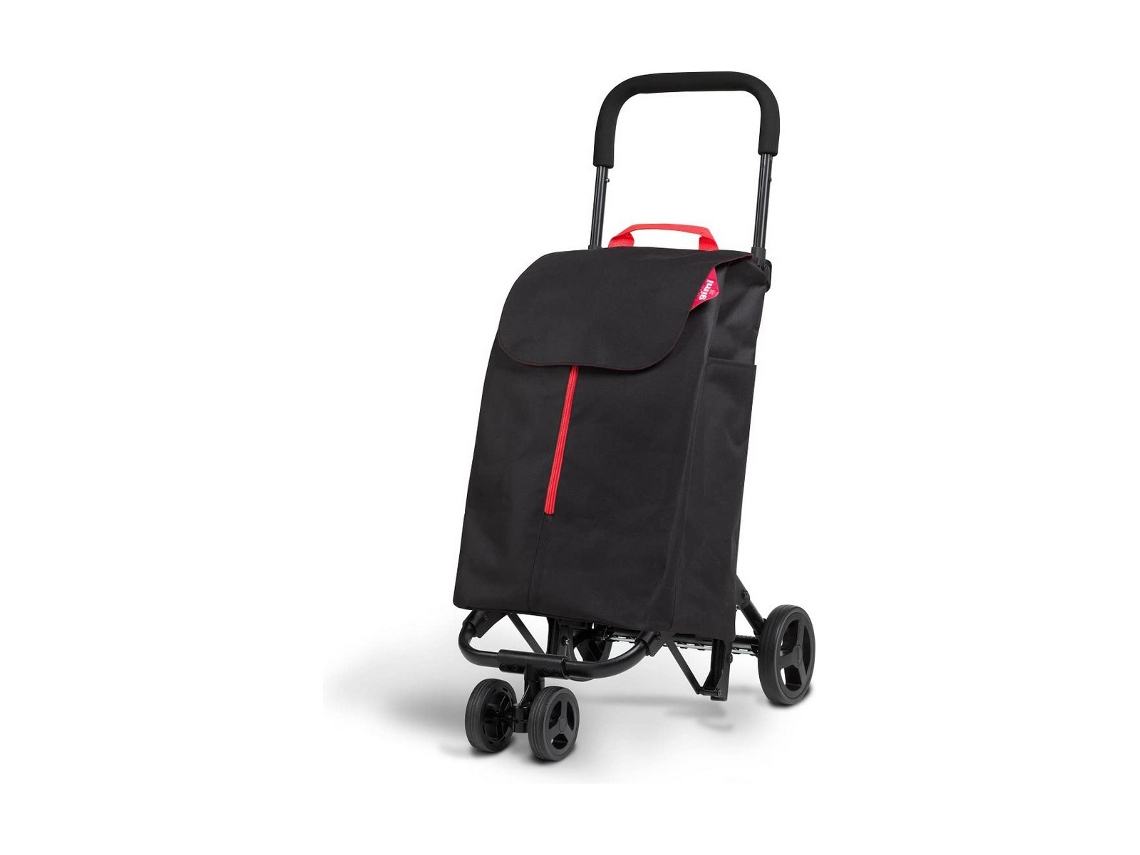 Carrito De Compras GIMI Twin Urban Negro (39x52x95cm - 50L)
