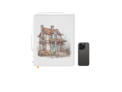 Lienzo para pintar, paquete de 24 paneles premium, material de arte versátil, 11 x 14 pulgadas, 48 piezas OEM