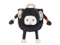 LES DÉGLINGOS Backpack, Kezako the monkey 25 x 25 cm