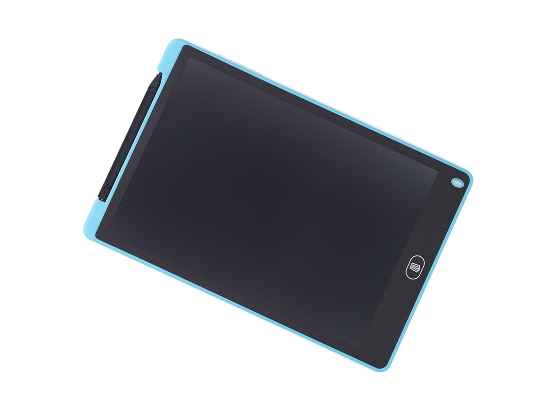Tableta Electrónica Lcd De 12 Pulgadas Para Dibujo Infantil Con Batería 40mah, Tablero De Escritura Para Niños, Color Azul