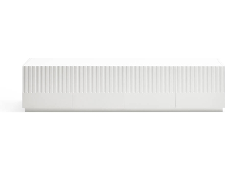 Mueble TV BAZAR MONDIALE Doric (Blanco - MDF - 180x46x42 cm)