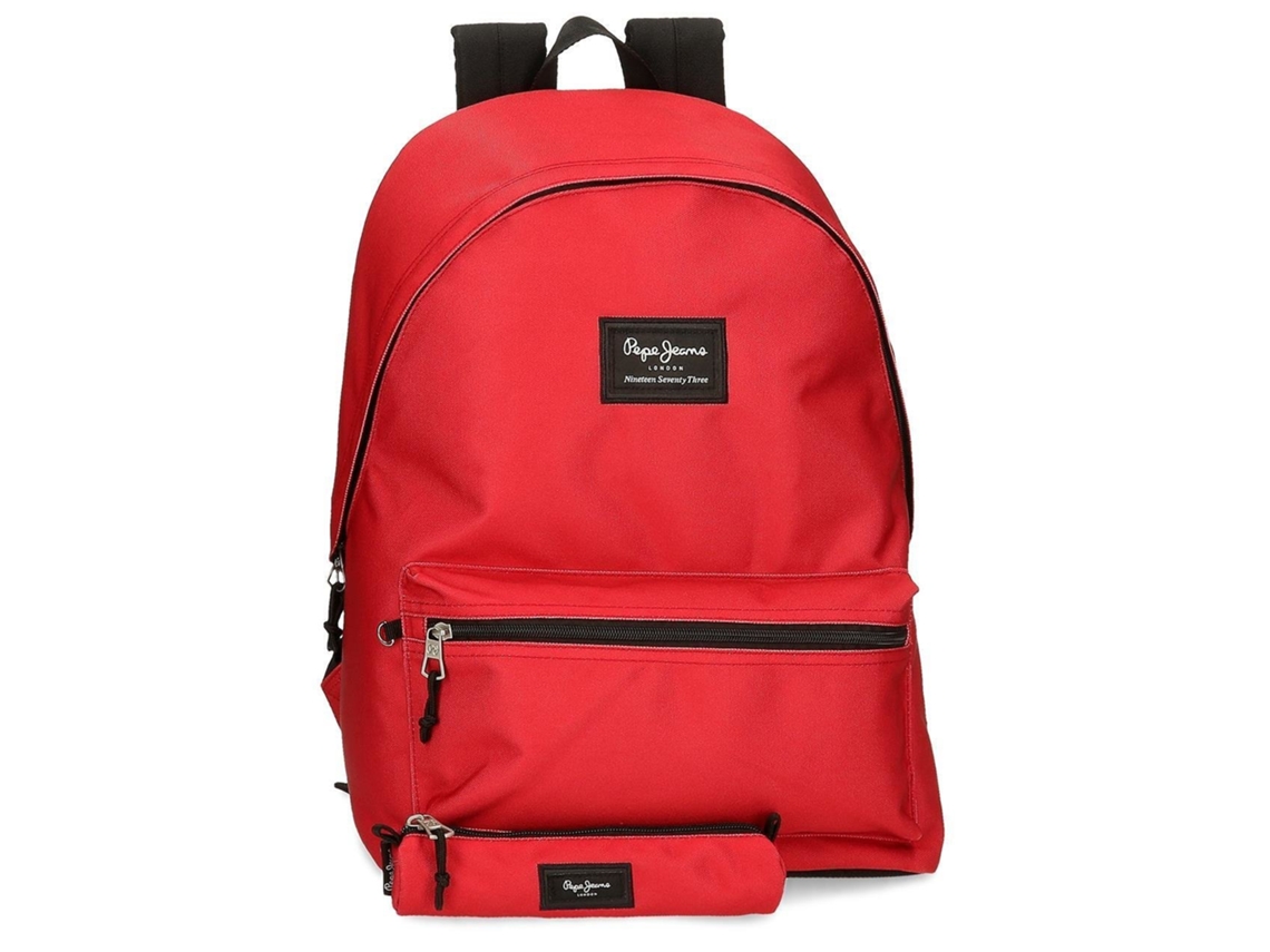 Mochila PEPE JEANS Aris (Rojo - 31 x 44 x 17,5 cm)
