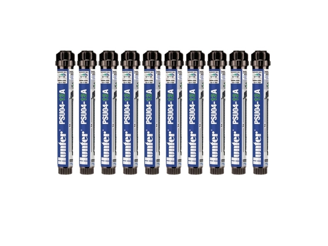 Difusor Hunter Psu-04-12a. Alcance 3,70 Mts (pack De 10 Unidades) Altura Total 18,4 Cm Altura De Emergencia 10 Cm Diámetro Expuesto 3 Cm Conexión
