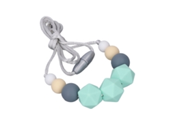 Collar De Lactancia Para Bebé Con Juguete De Dentición De Silicona De Grado Alimenticio
