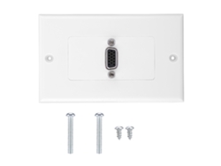 Painel De Parede Com Tomada Vga Em Abs, Adaptador De Montagem, Fácil Instalação Para Engenharia
