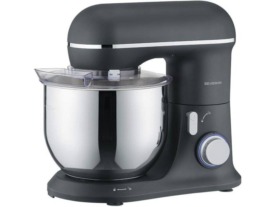 Batidora con Tazón SEVERIN KM3899 (5,3 L - 1200 W - Negro)