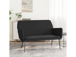 Lovely Home Banco 108X79X79 Cm Terciopelo Negro