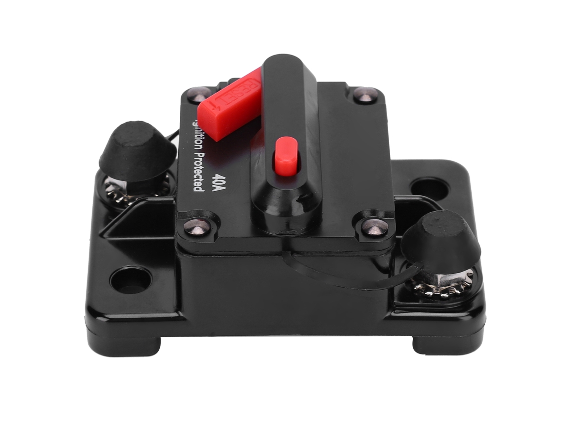 Disyuntor Automático Con Recarga Automática, Portafusibles De Cobre, Resistente Al Agua, Dc12-42v 40a, Ht-601