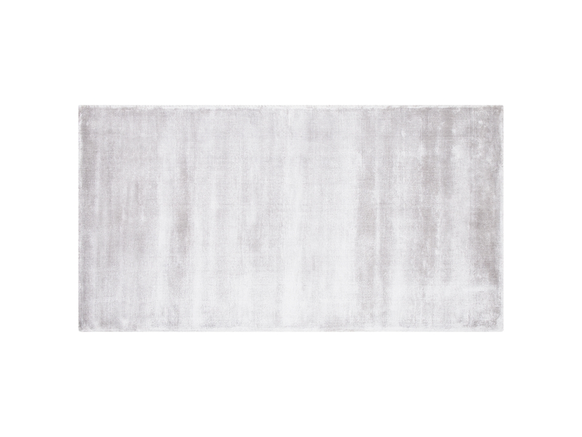 Alfombra de pelo corto BELIANI Gesi ii de Viscosa Gris 80x150