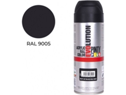 Spray Ral Pinty Plus 9005 Negro Satinado 400Ml
